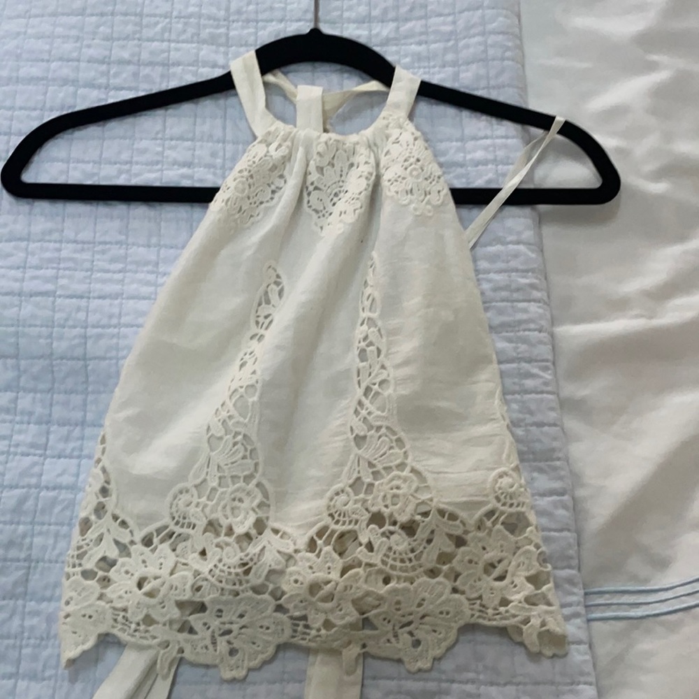 Miguelina open back top
